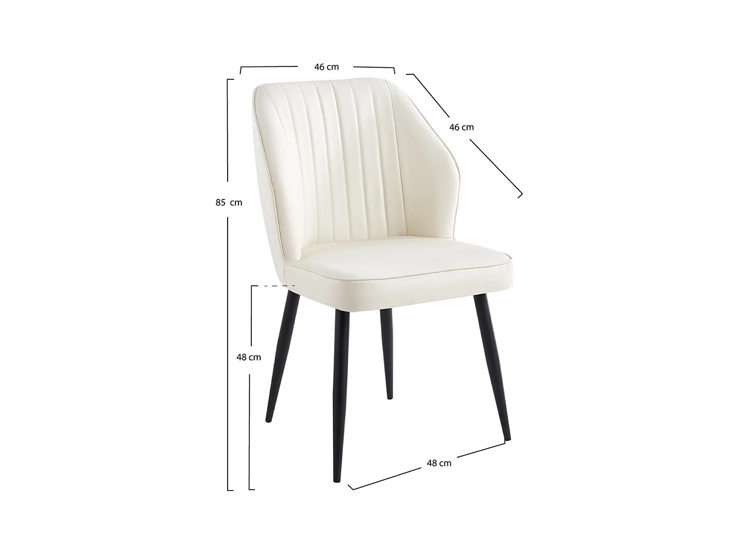 Packs Sillas Comedor - Pack 6 Sillas Wenye - Blanco