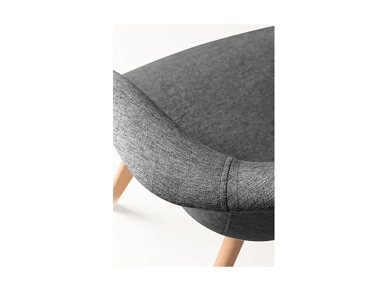 Packs Sillas Comedor - Pack 4 Sillas Belu Tela - Gris oscuro