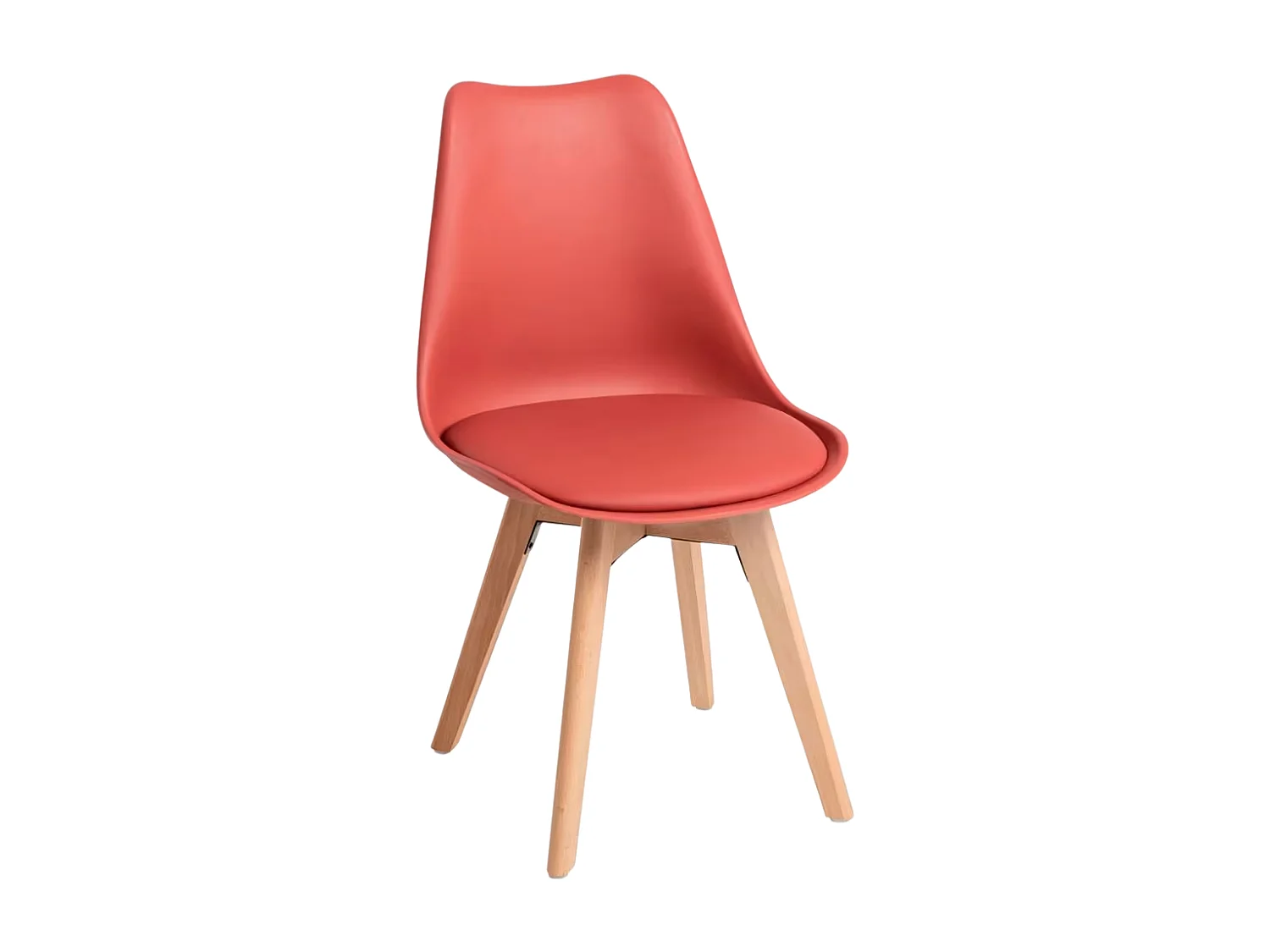 Sillas Comedor - Silla Synk Basic - Rojo Vino