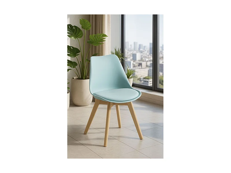 Sillas Comedor - Silla Synk Basic - Verde Agua