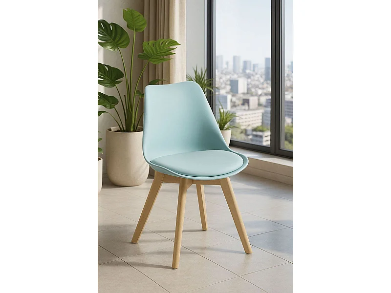 Sillas Comedor - Silla Synk Basic - Verde Agua