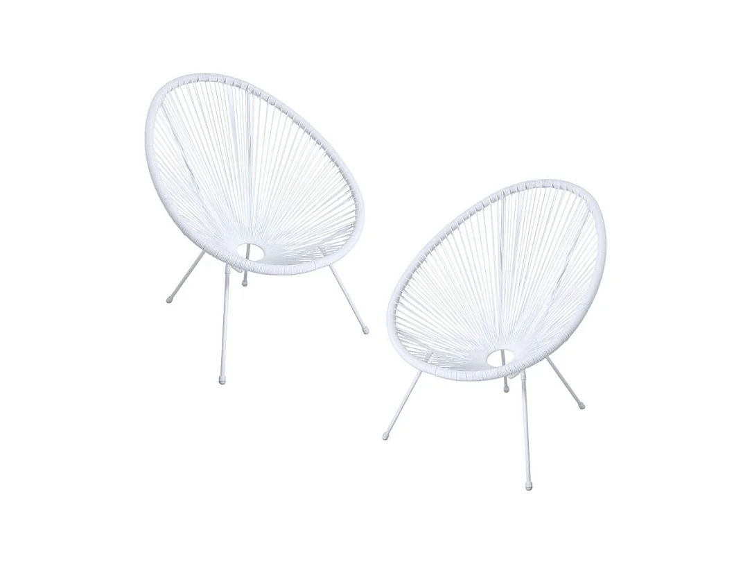 Packs Sillas - Packs 2 Sillas Karibic - Blanco