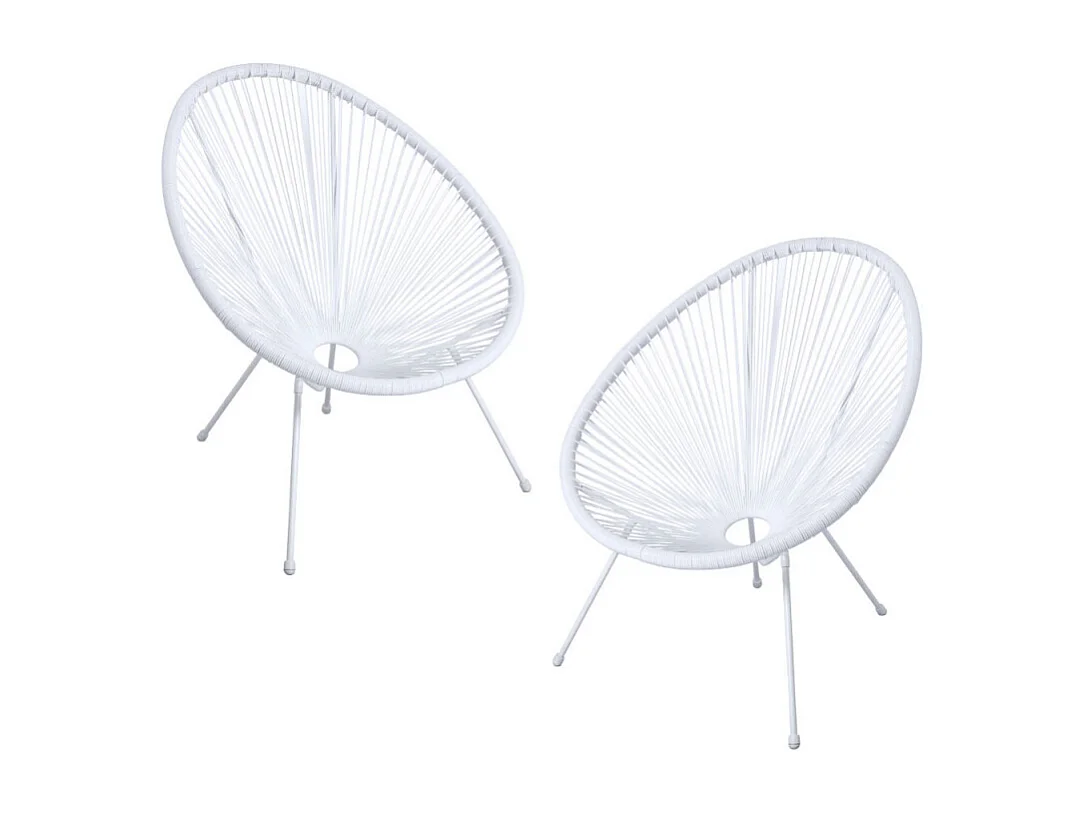 Packs Sillas - Packs 2 Sillas Karibic - Blanco