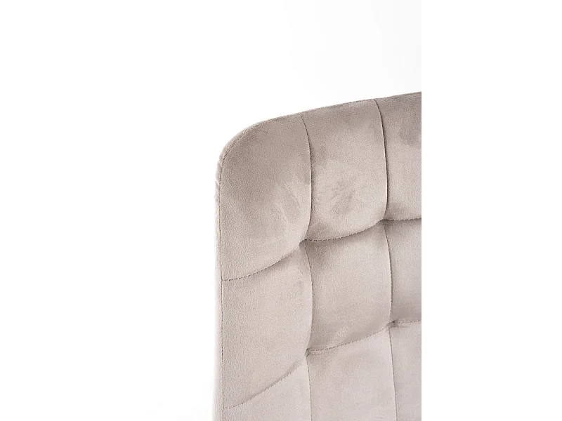 Sillas Comedor - Silla Teray Terciopelo - Gris claro
