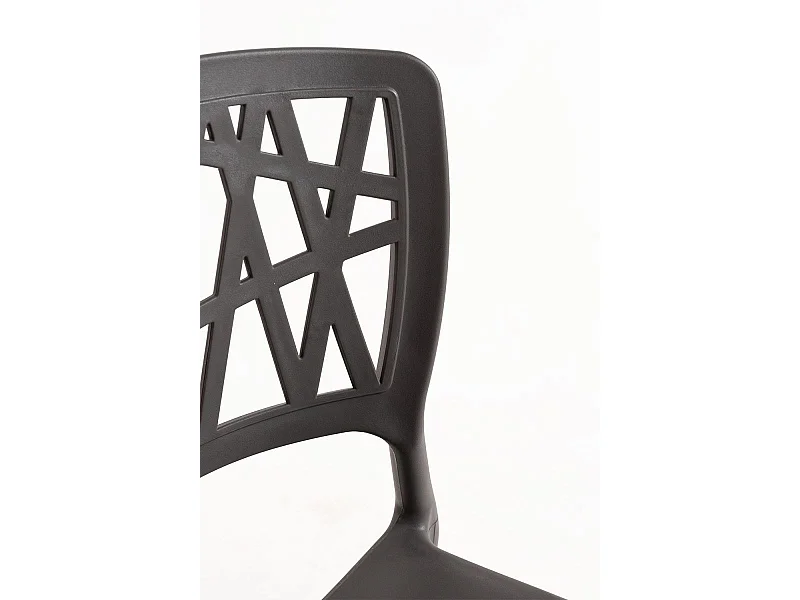 Sillas Comedor - Silla Delta - Gris oscuro