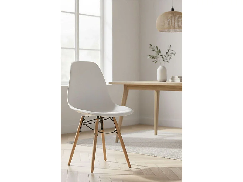 Sillas Comedor - Silla Nedi - Blanco