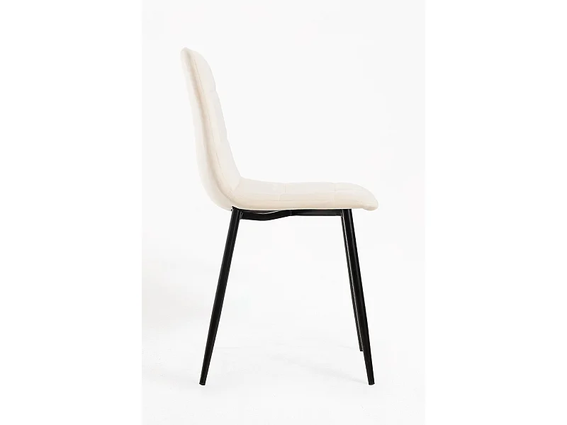 Sillas Comedor - Silla Daris Terciopelo - Beige