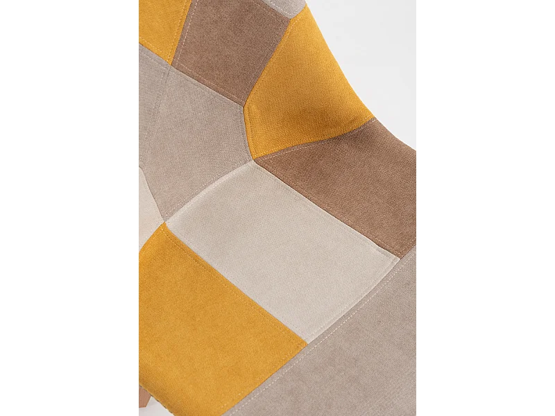 Packs Sillas Comedor - Pack 4 Sillas Synk Patchwork - Amarillo