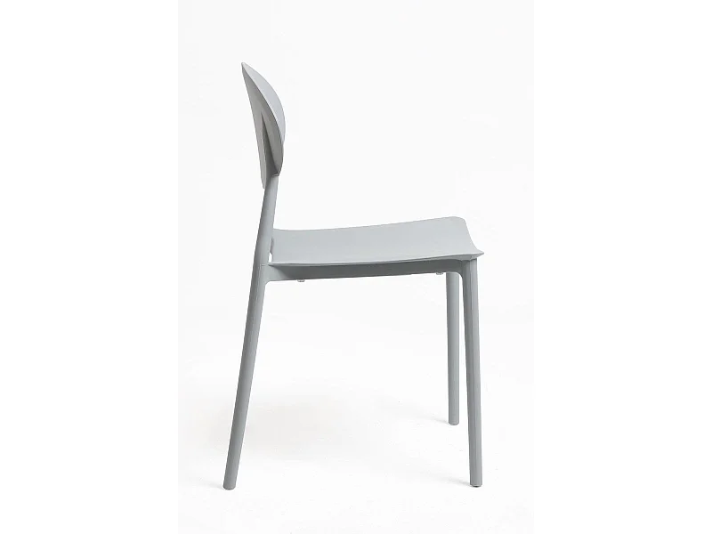 Sillas Comedor - Silla Bután - Gris claro