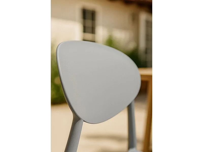 Sillas Comedor - Silla Bután - Gris claro