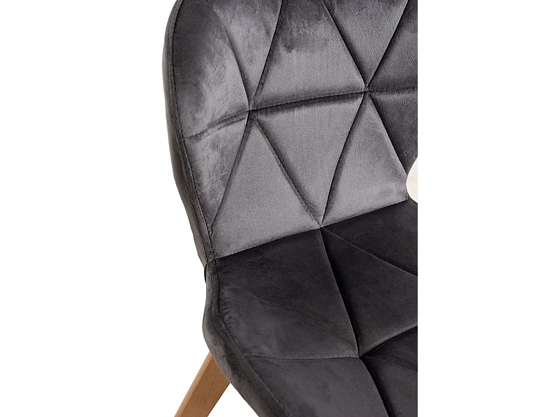 Packs Sillas - Pack 4 Sillas Zie Terciopelo - Gris