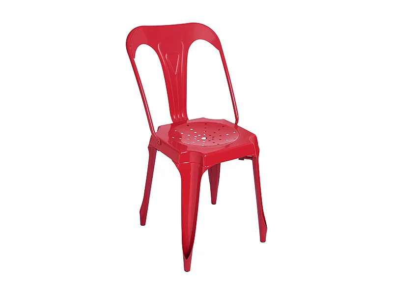 Sillas Comedor - Silla Ulix - Rojo