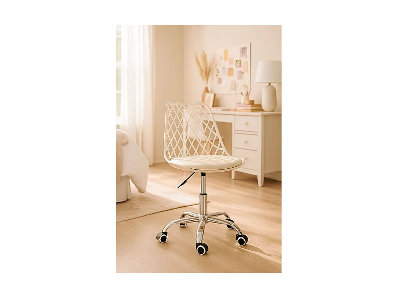 Silla de Escritorio sin brazos Mima Office - Diseño innovador - Ideal para Estudio y Oficinas