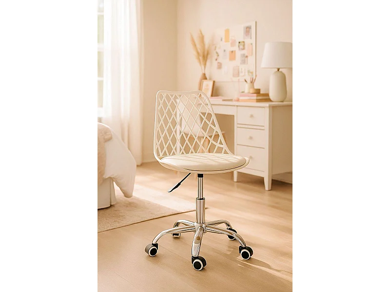 Silla de Escritorio sin brazos Mima Office - Diseño innovador - Ideal para Estudio y Oficinas