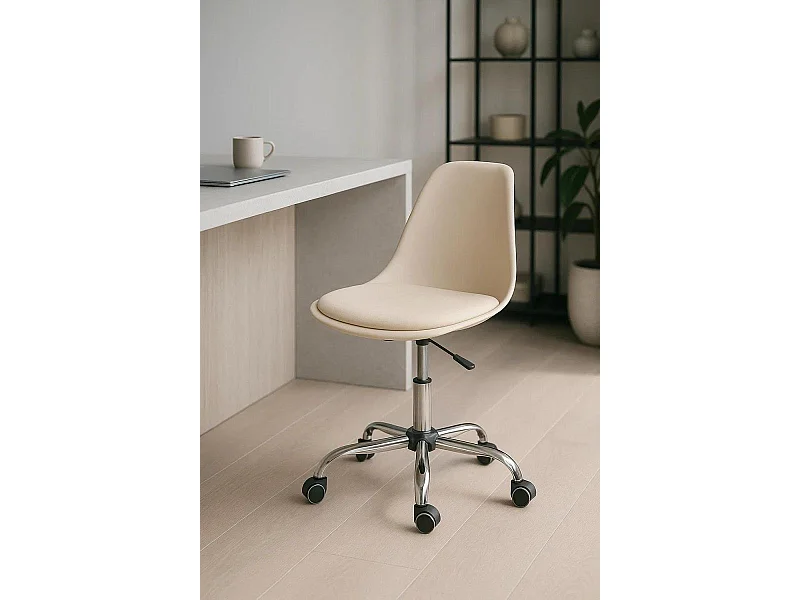 Silla de Escritorio sin brazos Dami Office - Diseño innovador - Ideal para Estudio y Oficinas