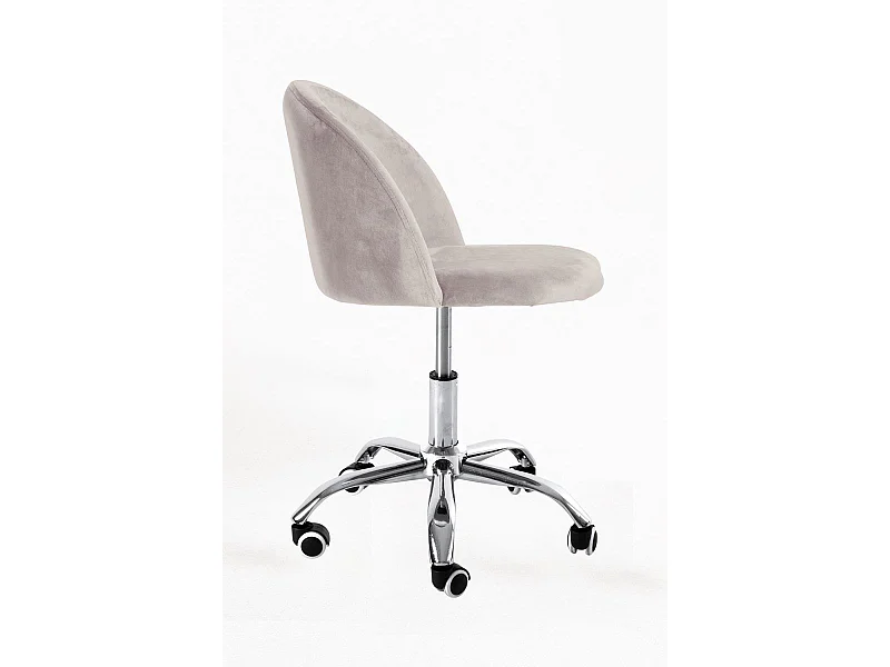 Silla de Escritorio sin brazos Vint Terciopelo Office - Diseño innovador - Ideal para Estudio y Oficinas