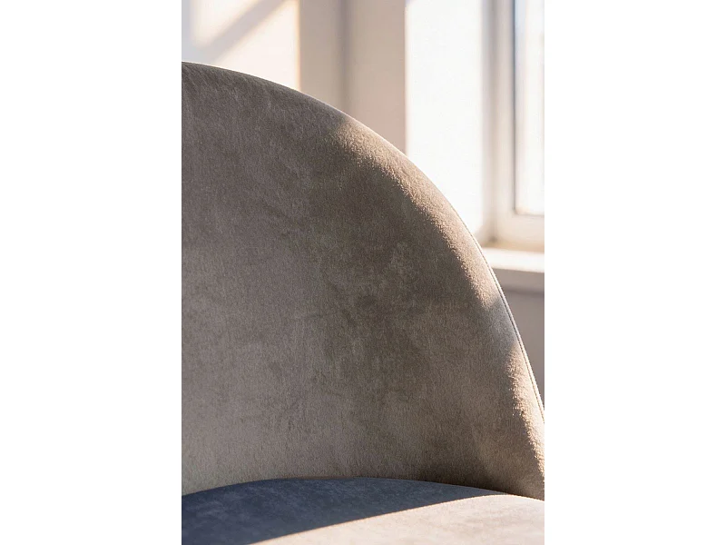 Silla de Escritorio sin brazos Vint Terciopelo Office - Diseño innovador - Ideal para Estudio y Oficinas