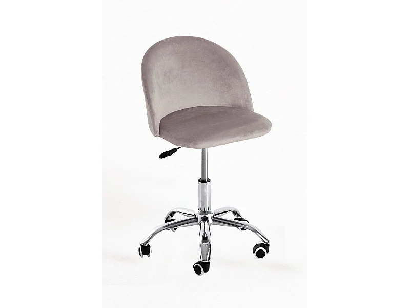 Silla de Escritorio sin brazos Vint Terciopelo Office - Diseño innovador - Ideal para Estudio y Oficinas