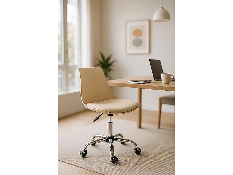 Silla de Escritorio sin brazos Blok Office - Diseño innovador - Ideal para Estudio y Oficinas