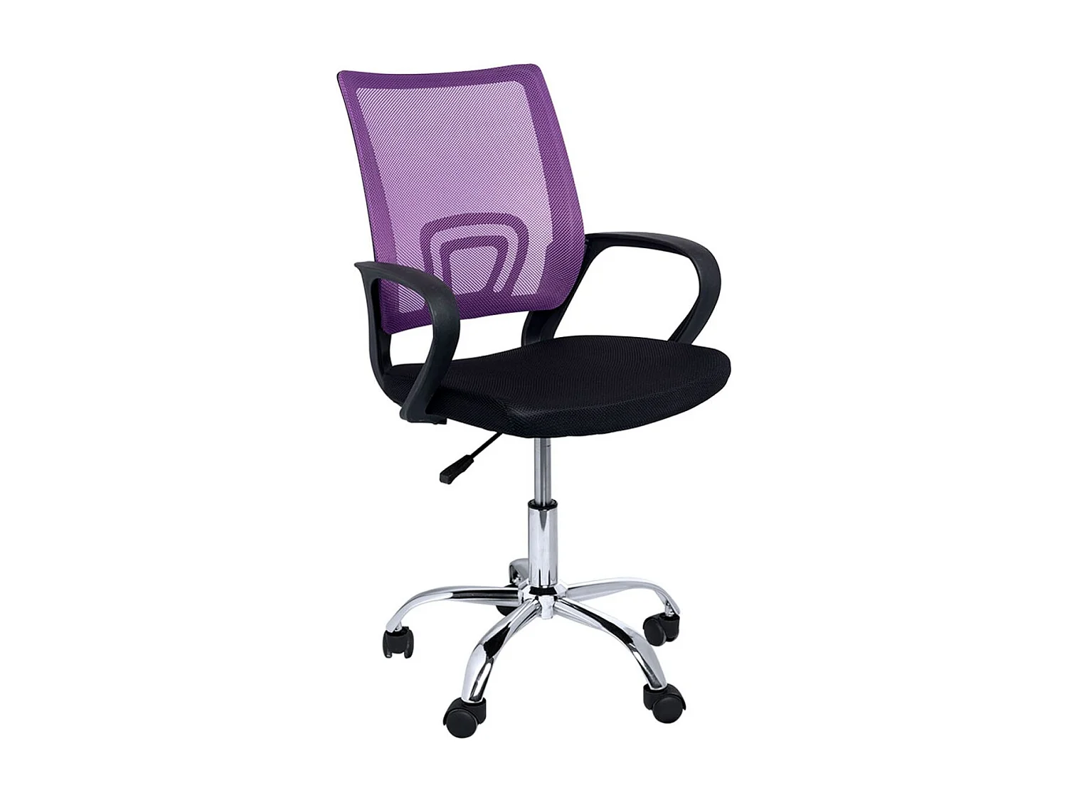 Silla de Oficina Midi Pro en Morado - Máxima Ergonomía - Ideal para Escritorio y Gaming
