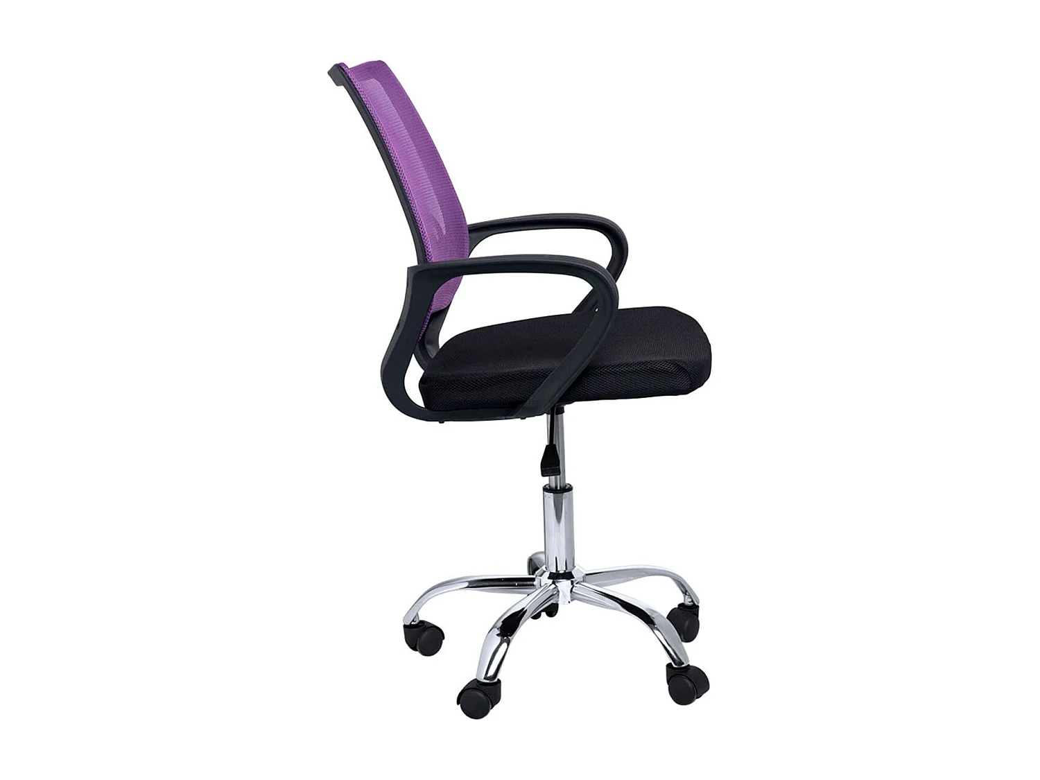 Silla de Oficina Midi Pro en Morado - Máxima Ergonomía - Ideal para Escritorio y Gaming