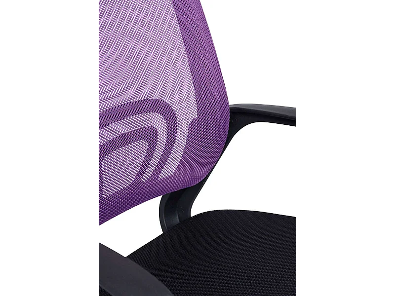 Silla de Oficina Midi Pro en Morado - Máxima Ergonomía - Ideal para Escritorio y Gaming