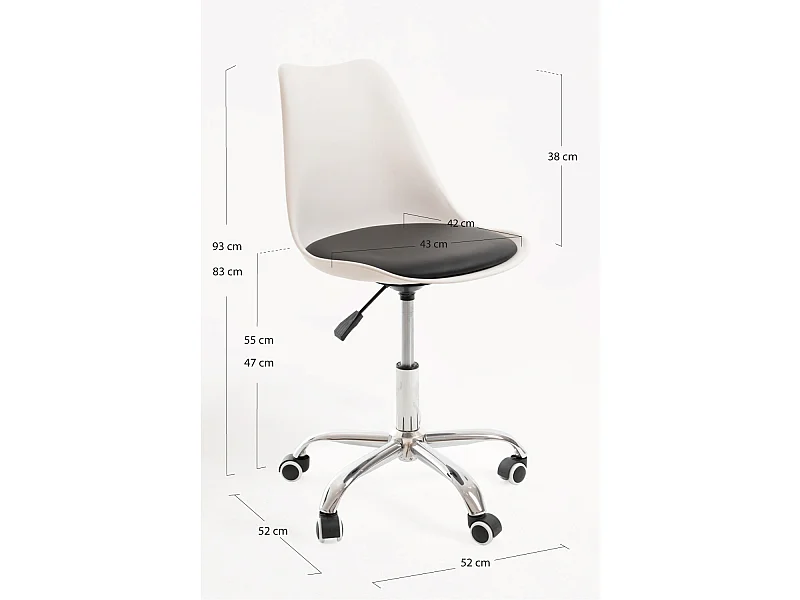 Packs Sillas - Pack 4 Sillas Neo - Blanco y Negro