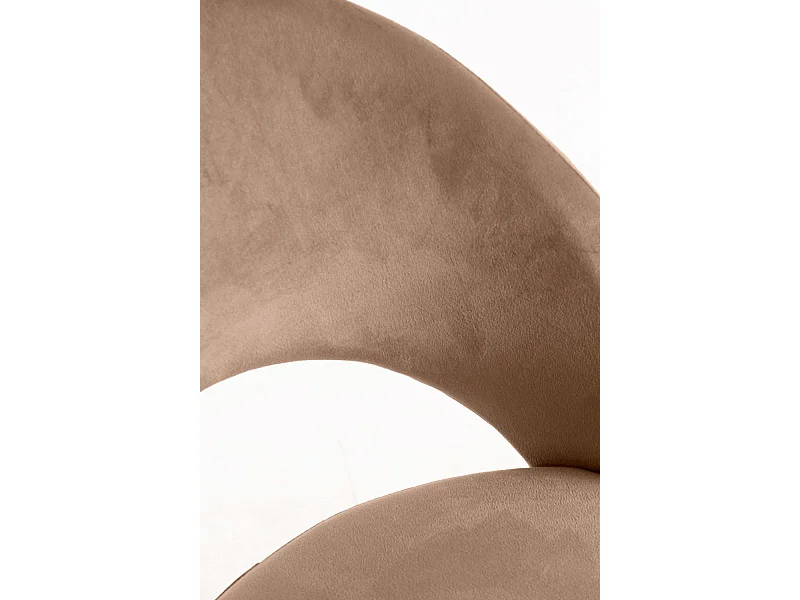 Silla de Escritorio sin brazos Hole Terciopelo Office - Diseño innovador - Ideal para Estudio y Oficinas