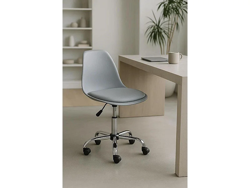 Silla de Escritorio sin brazos Dami Office - Diseño innovador - Ideal para Estudio y Oficinas