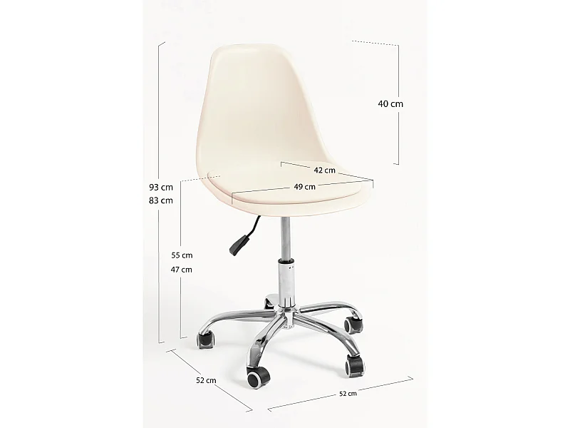 Packs Sillas - Pack 6 Sillas Dami Office - Beige