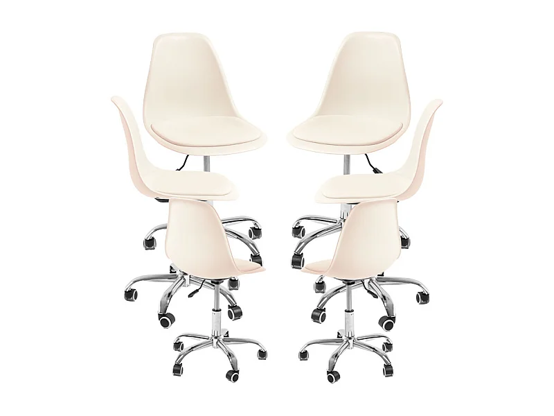 Packs Sillas - Pack 6 Sillas Dami Office - Beige