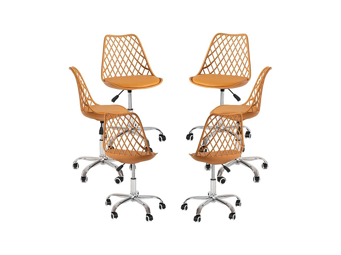 Packs Sillas - Pack 6 Sillas Mima Office - Mostaza