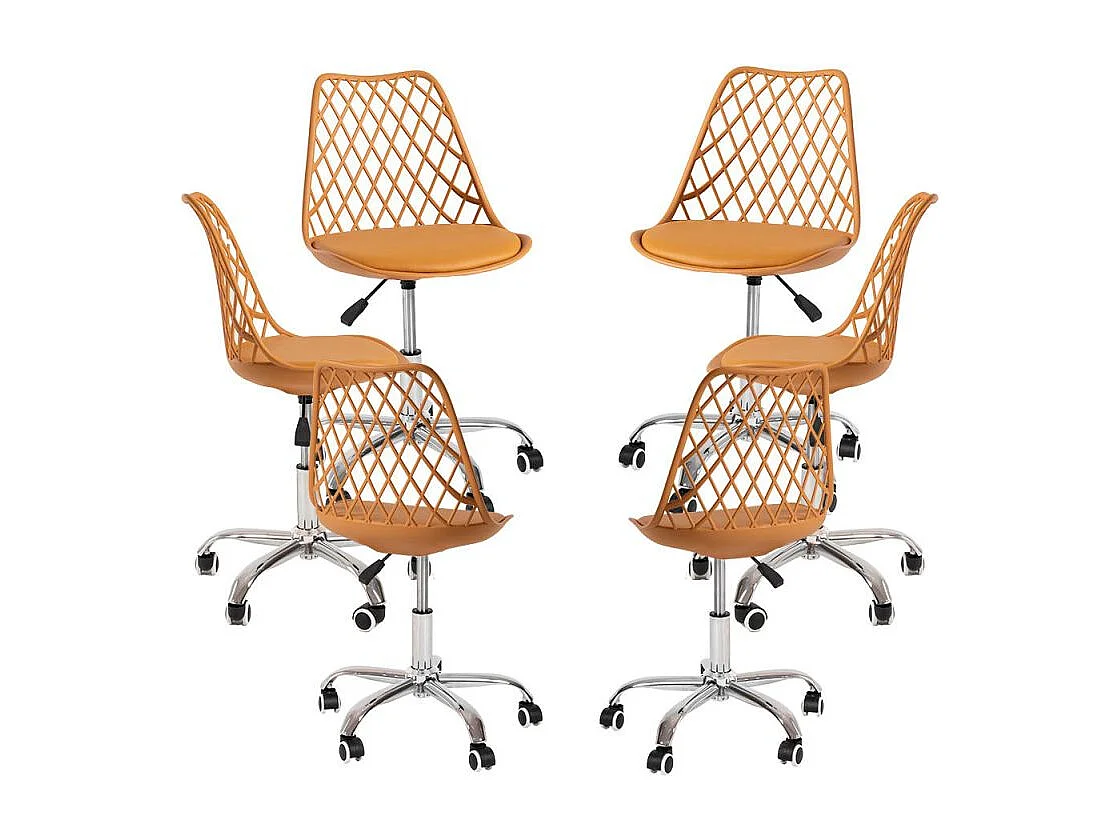 Packs Sillas - Pack 6 Sillas Mima Office - Mostaza