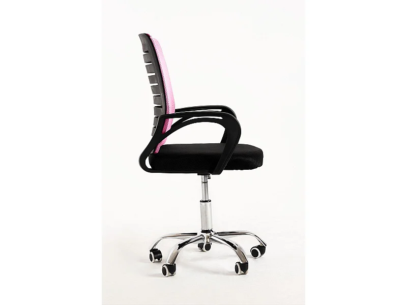 Silla de Oficina Visi en Rosa claro - Máxima Ergonomía - Ideal para Escritorio y Gaming