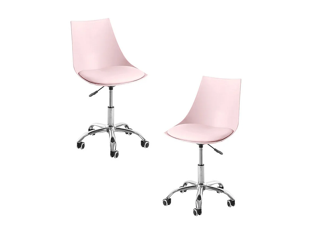 Packs Sillas - Pack 2 Sillas Blok Office - Rosa