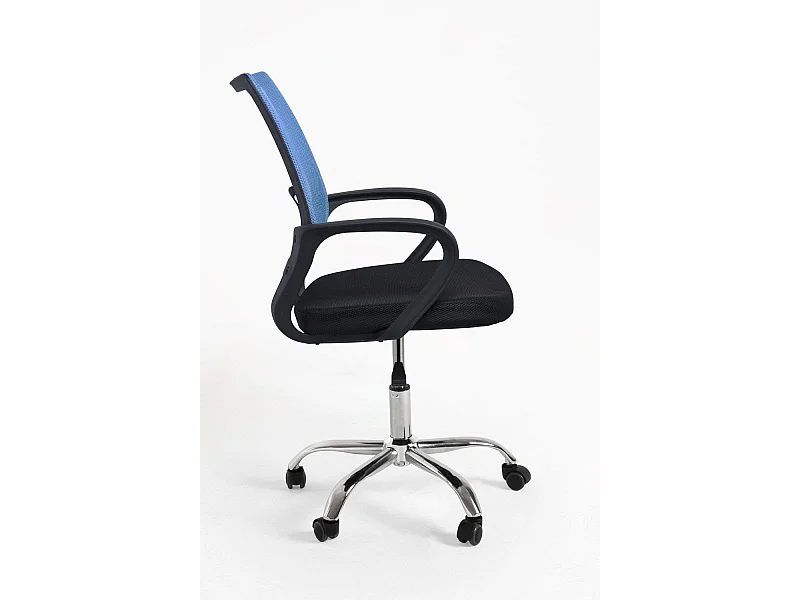 Silla de Oficina Midi Pro en Azul claro - Máxima Ergonomía - Ideal para Escritorio y Gaming