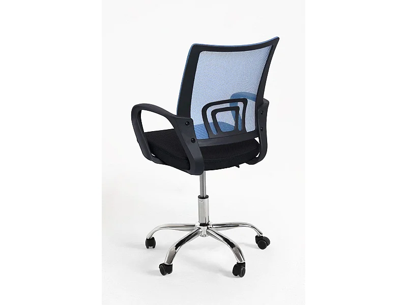 Silla de Oficina Midi Pro en Azul claro - Máxima Ergonomía - Ideal para Escritorio y Gaming