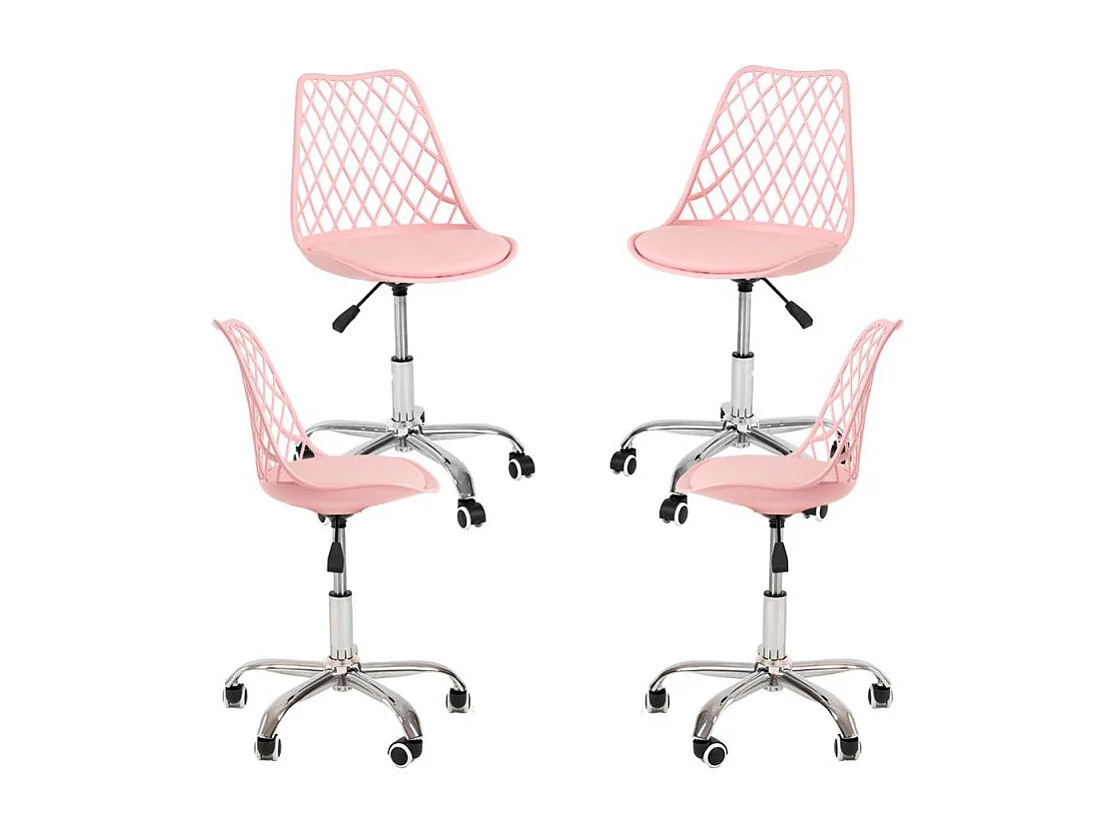 Packs Sillas - Pack 4 Sillas Mima Office - Rosa