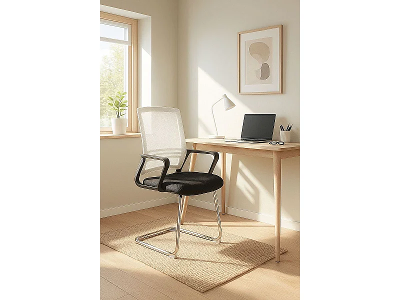 Silla de Oficina sin ruedas Confidente Kole - Máxima Ergonomía - Ideal para Escritorio y Gaming