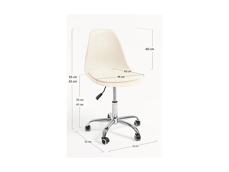 Packs Sillas - Pack 2 Sillas Dami Office - Beige
