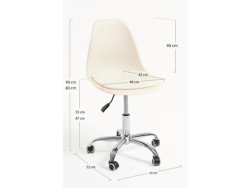 Packs Sillas - Pack 2 Sillas Dami Office - Beige