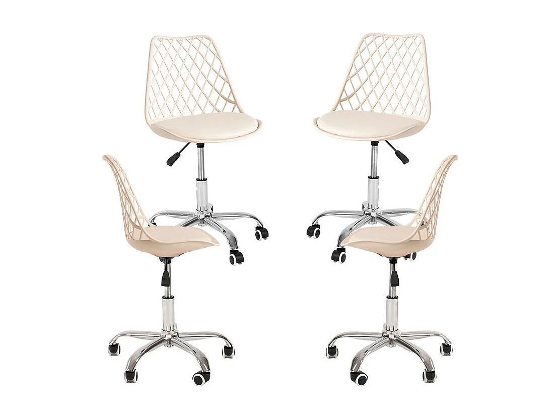 Packs Sillas - Pack 4 Sillas Mima Office - Beige