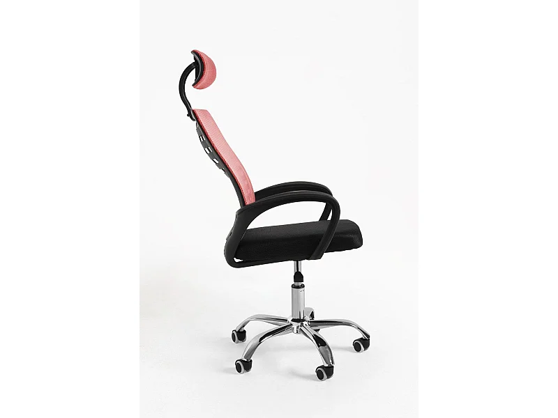 Silla de Oficina Kontor en Rojo - Máxima Ergonomía - Ideal para Escritorio y Gaming