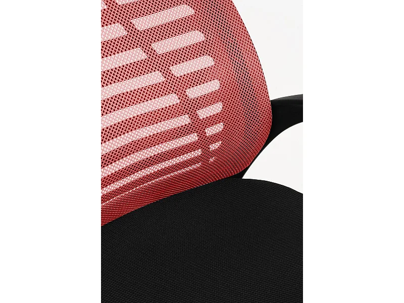 Silla de Oficina Kontor en Rojo - Máxima Ergonomía - Ideal para Escritorio y Gaming