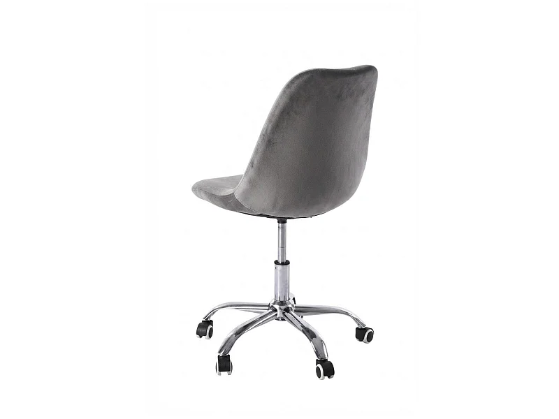 Silla de Escritorio sin brazos Neo Terciopelo - Diseño innovador - Ideal para Estudio y Oficinas