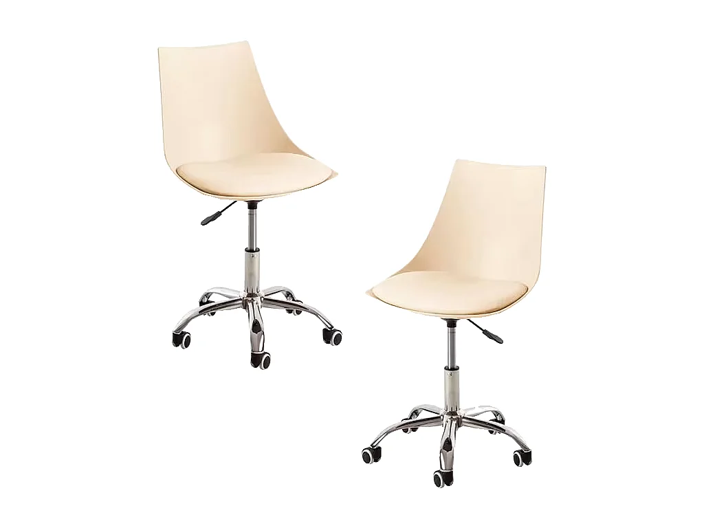 Packs Sillas - Pack 2 Sillas Blok Office - Beige