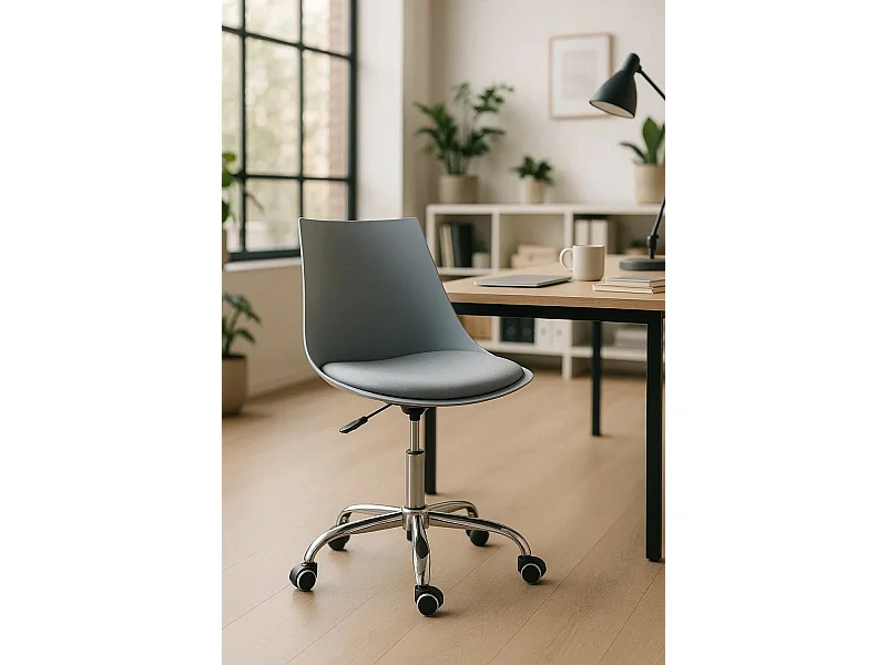 Silla de Escritorio sin brazos Blok Office - Diseño innovador - Ideal para Estudio y Oficinas