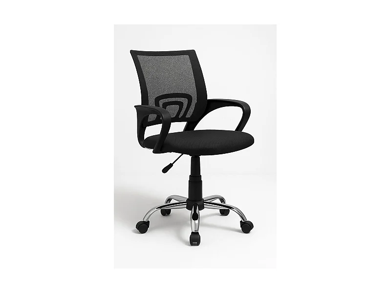 Silla de Oficina Negra Midi - Máxima Ergonomía - Ideal para Escritorio y Gaming
