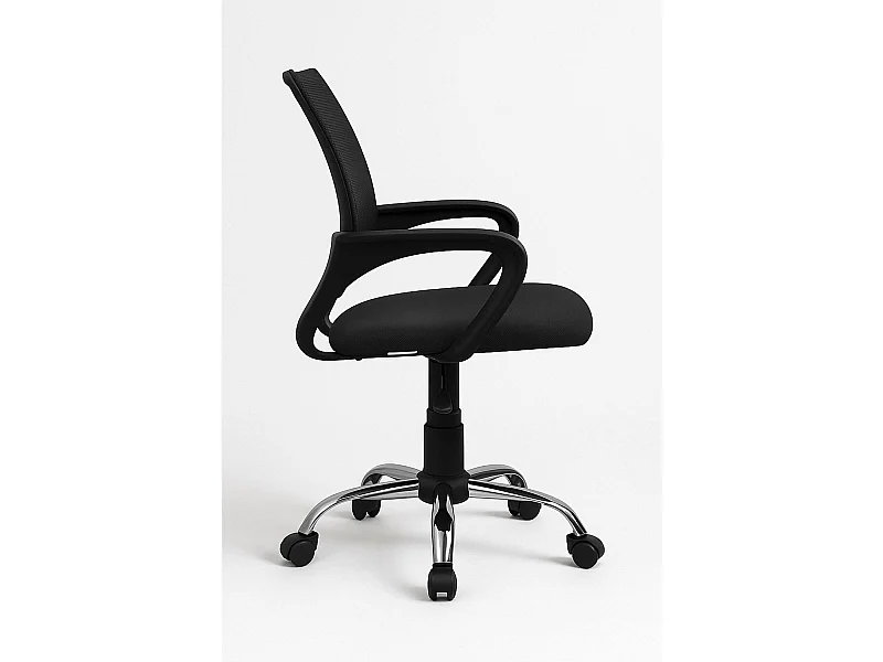 Silla de Oficina Negra Midi - Máxima Ergonomía - Ideal para Escritorio y Gaming
