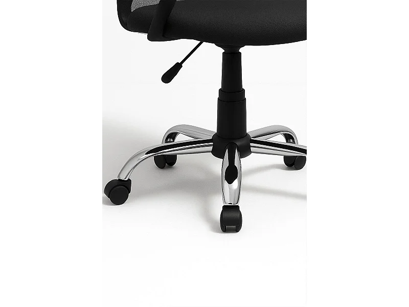 Silla de Oficina Negra Midi - Máxima Ergonomía - Ideal para Escritorio y Gaming
